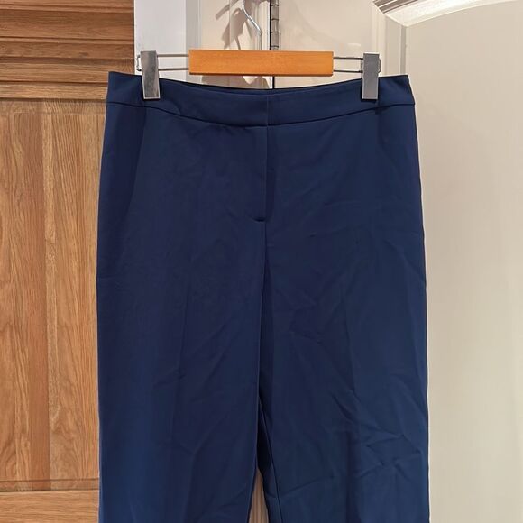 ST JOHN blue trousers dress pants made in USA 6 - Picture 2 of 9